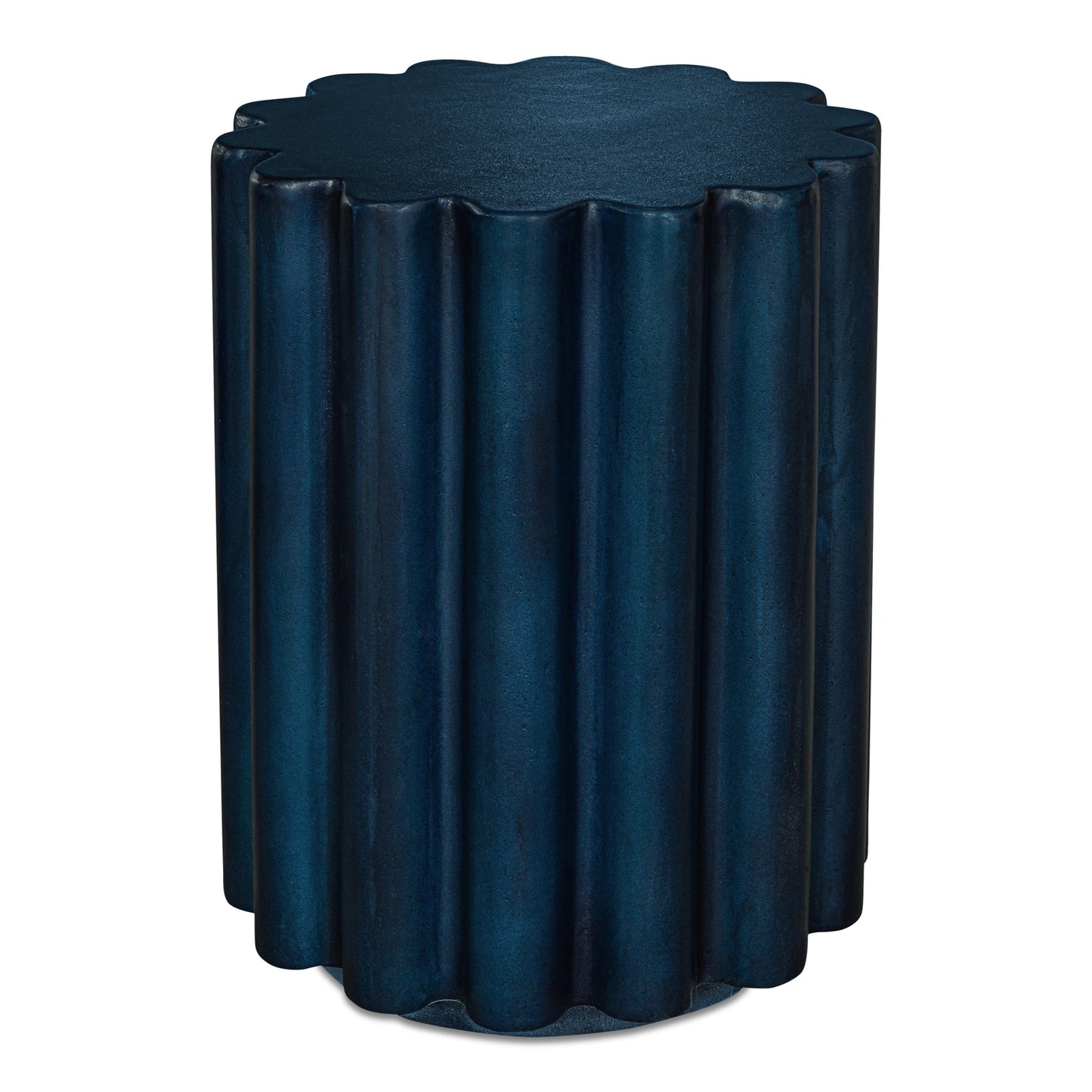 Taffy Accent Table Navy Blue