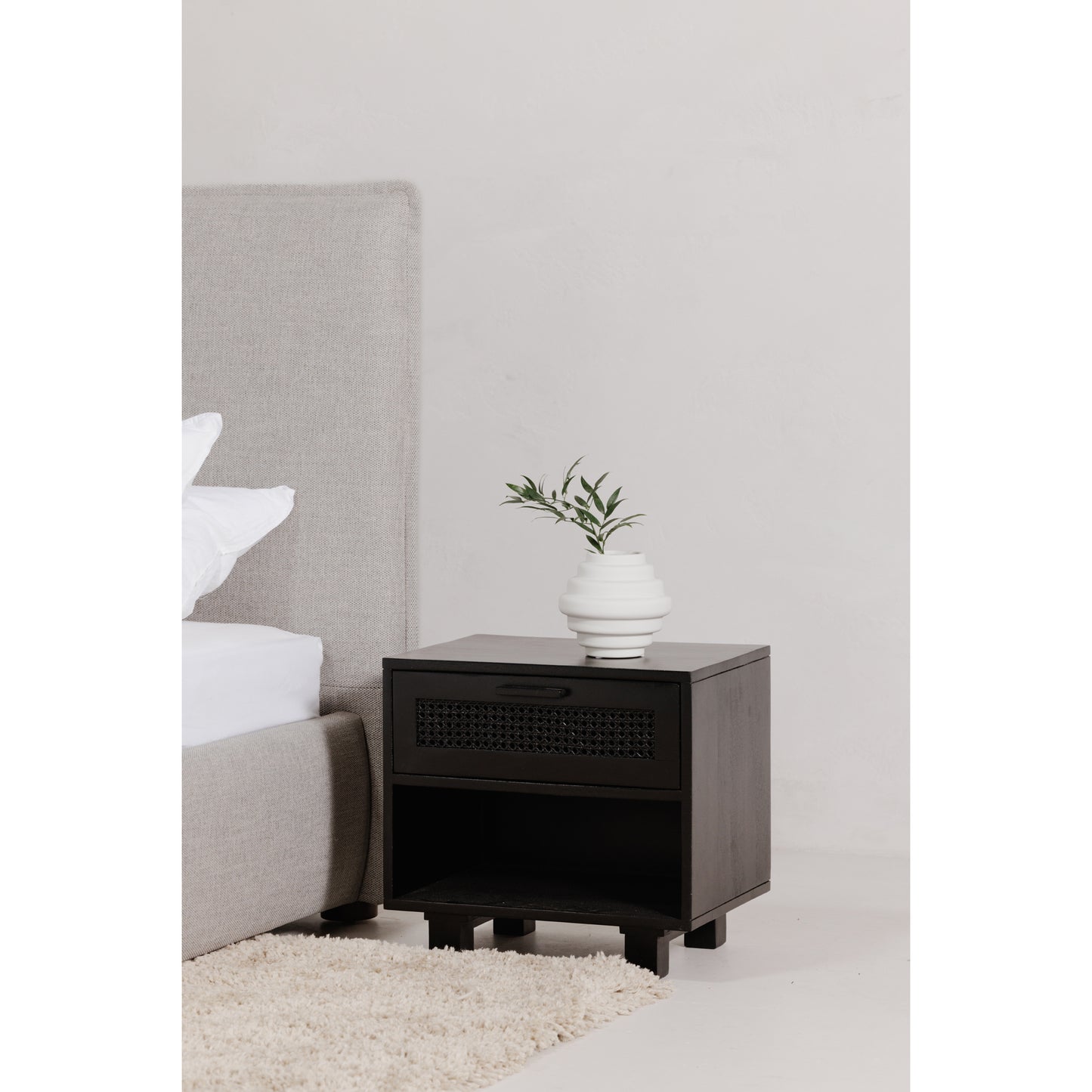Ashton Nightstand Black