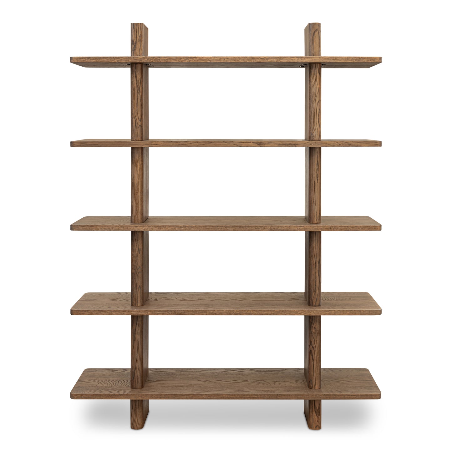 Casey Large Bookcase Dark Brown