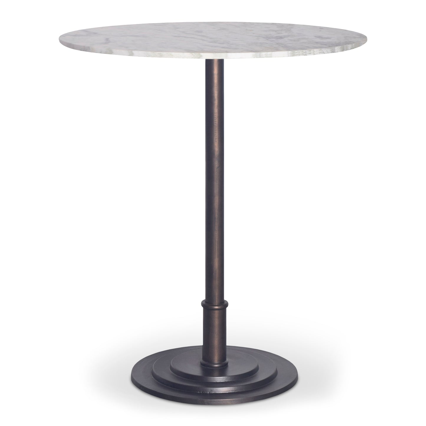 Tori Outdoor Counter Table White Marble