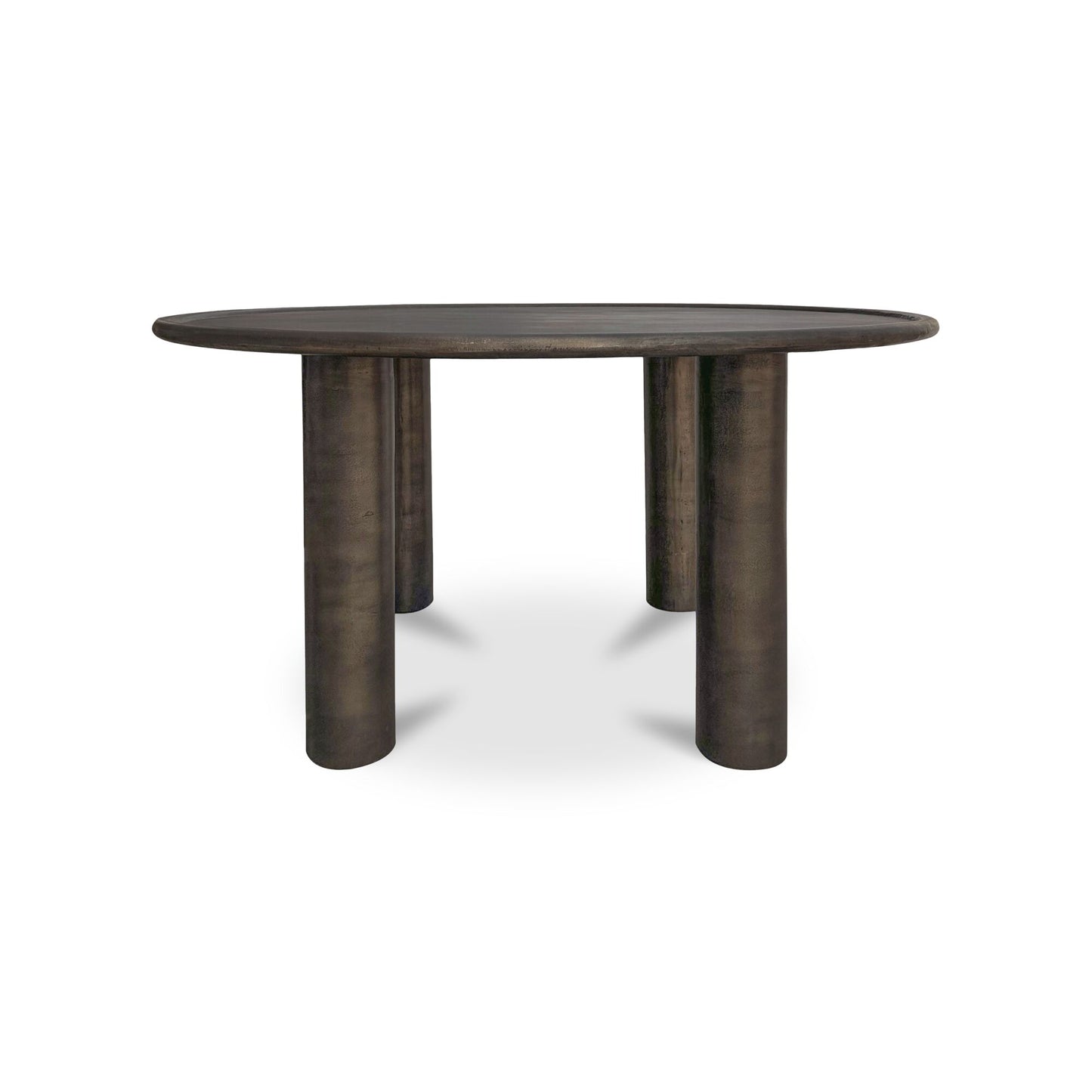 Deacon Outdoor Dining Table Deep Bronze