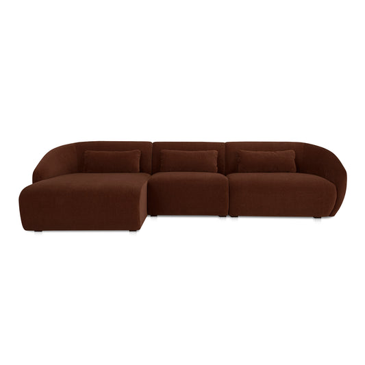 Amelia Lounge Modular Left Sectional Chestnut