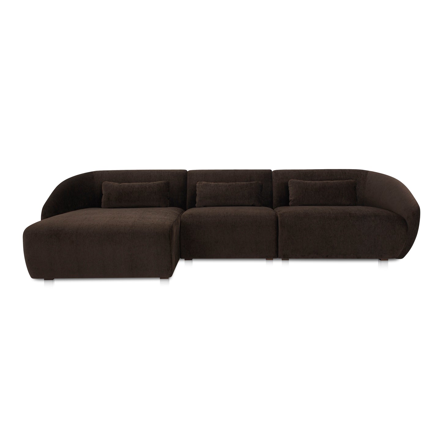 Amelia Lounge Modular Left Sectional Espresso