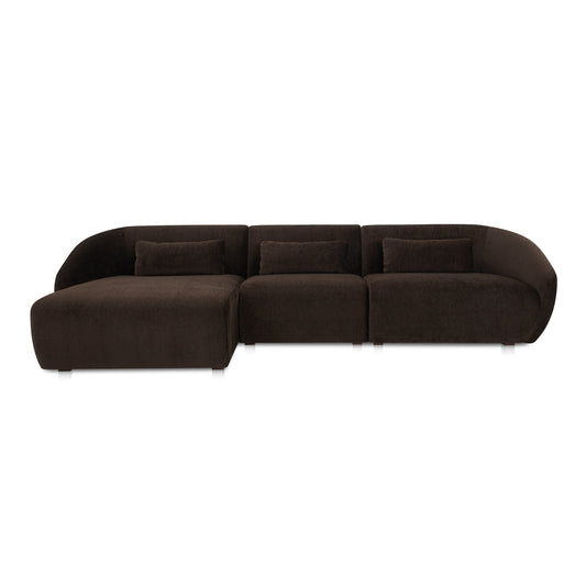 Amelia Lounge Modular Left Sectional Espresso