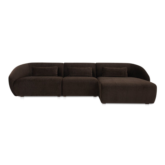 Amelia Lounge Modular Right Sectional Espresso