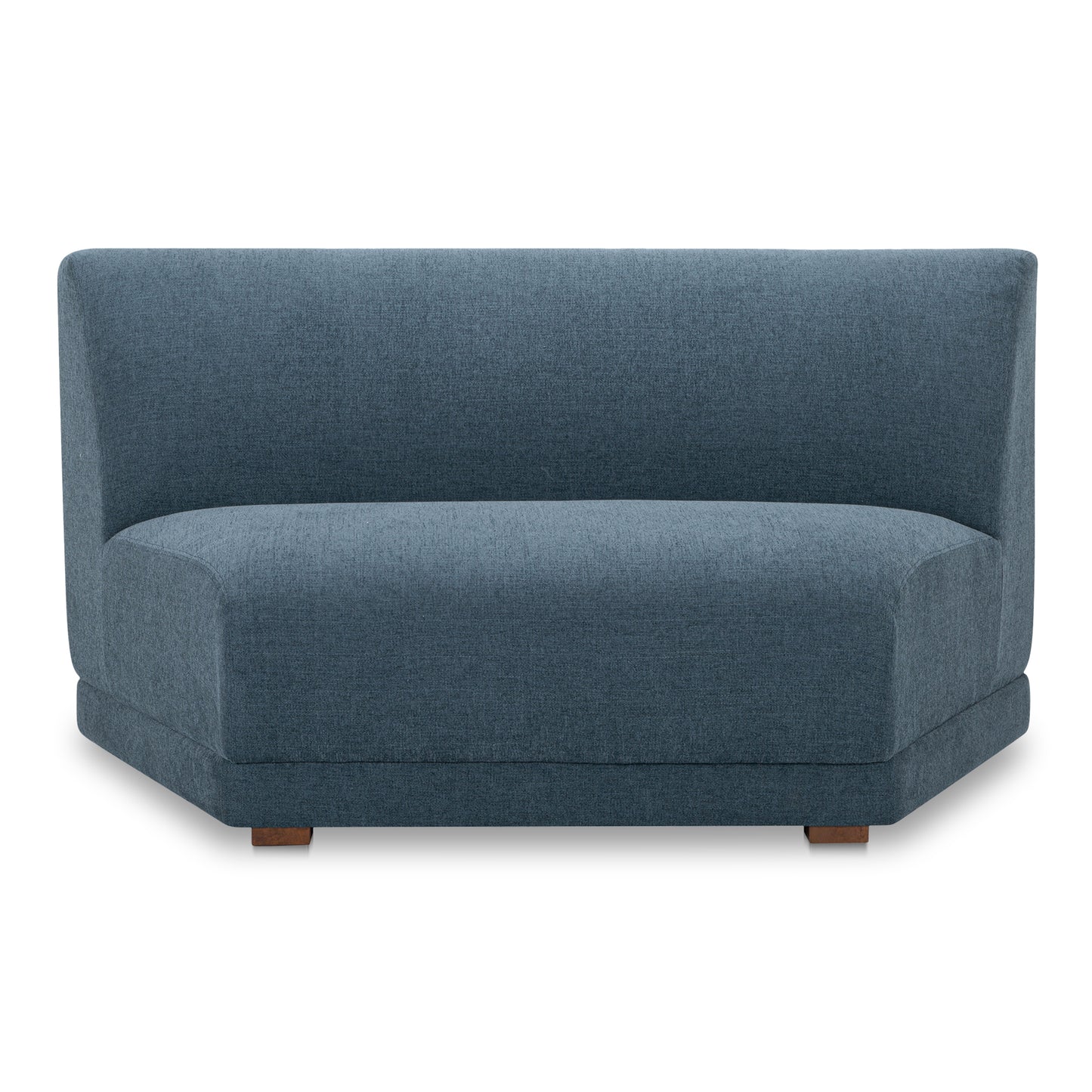 Fraser Wedge Slipper Chair Deep Blue