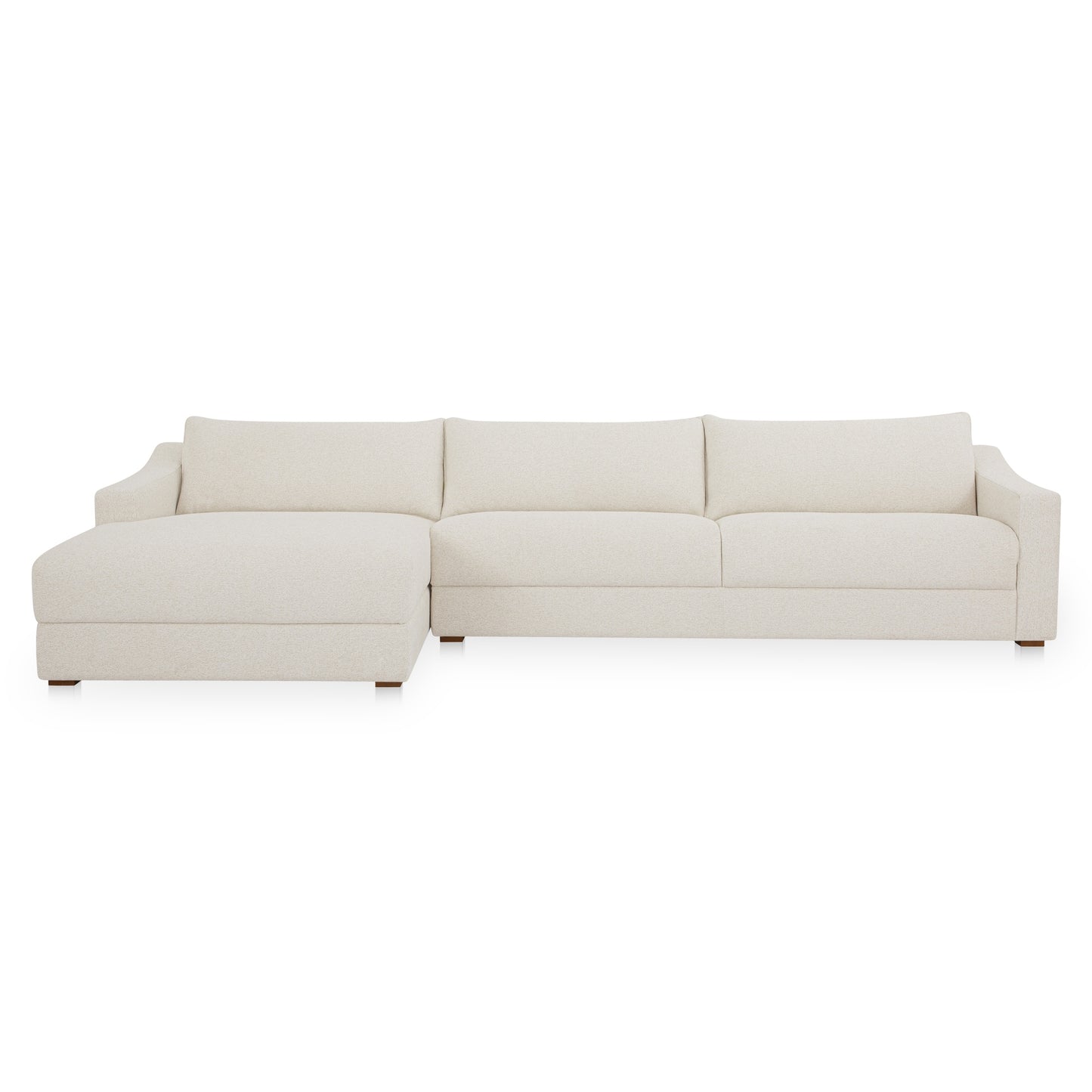 Farrow Sectional Flecked Oat Left