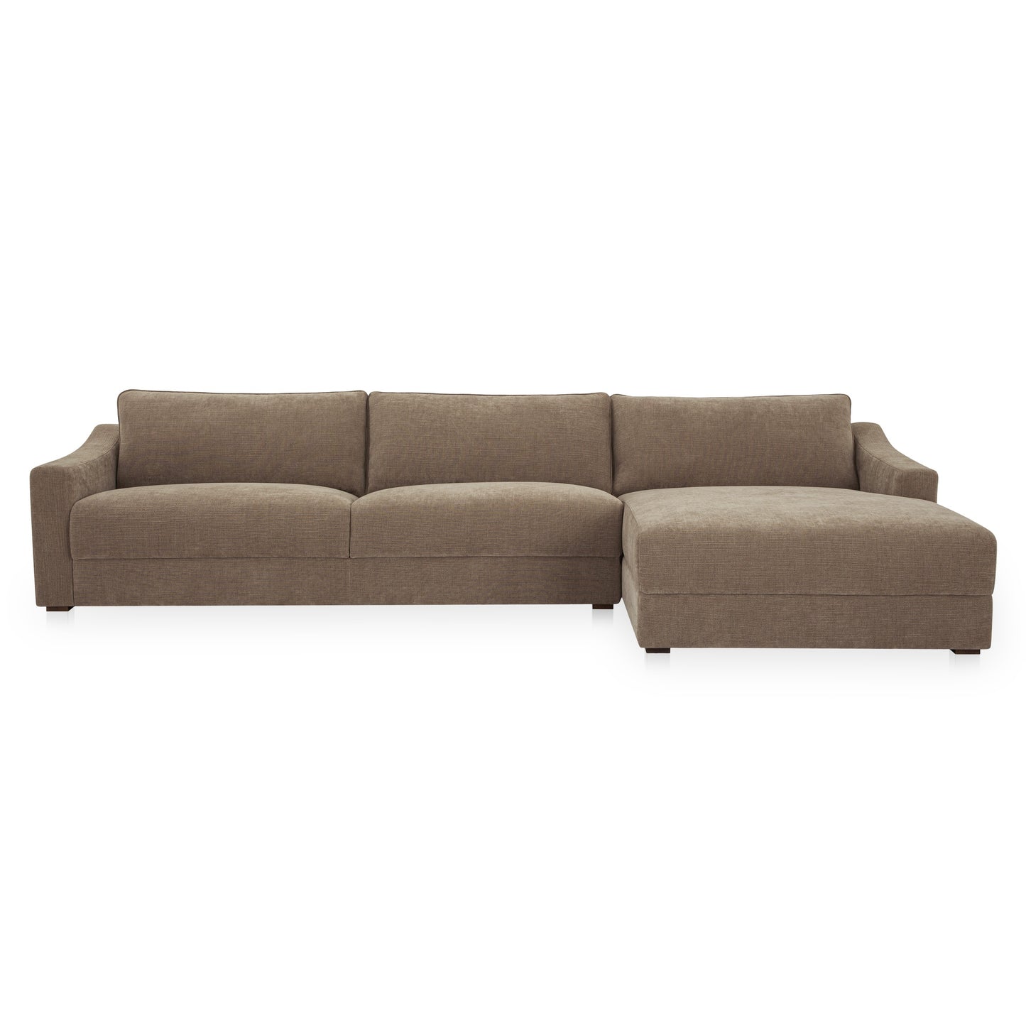 Farrow Sectional Taupe Right