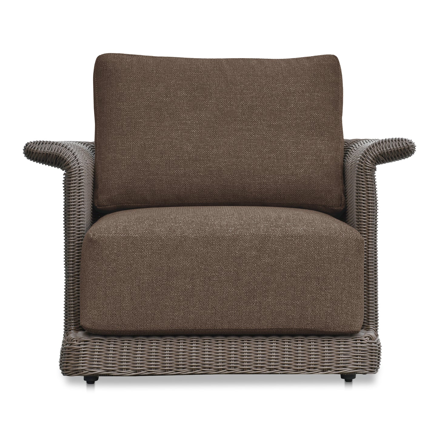 Meredith Outdoor Accent Chair Brown