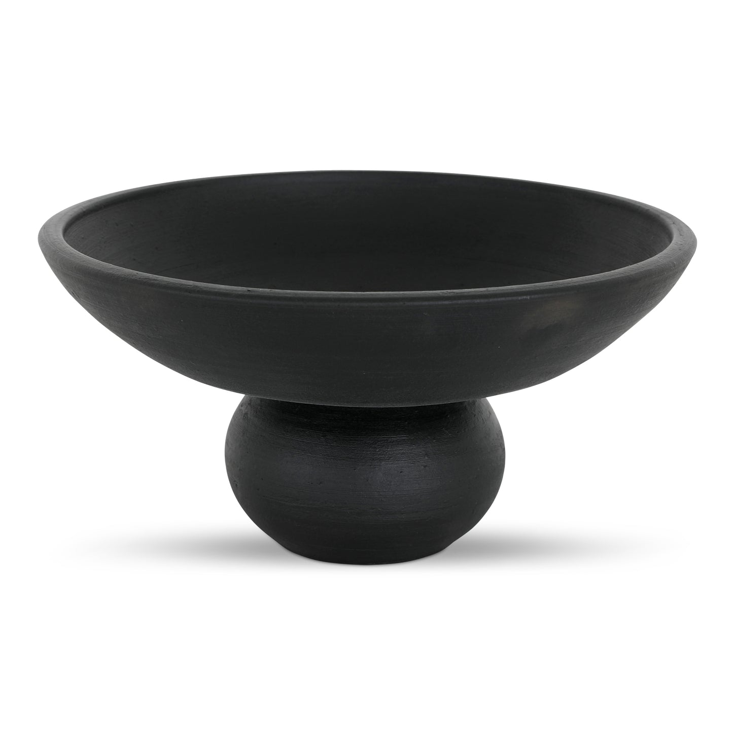 Asha Decorative Bowl Black Terracotta