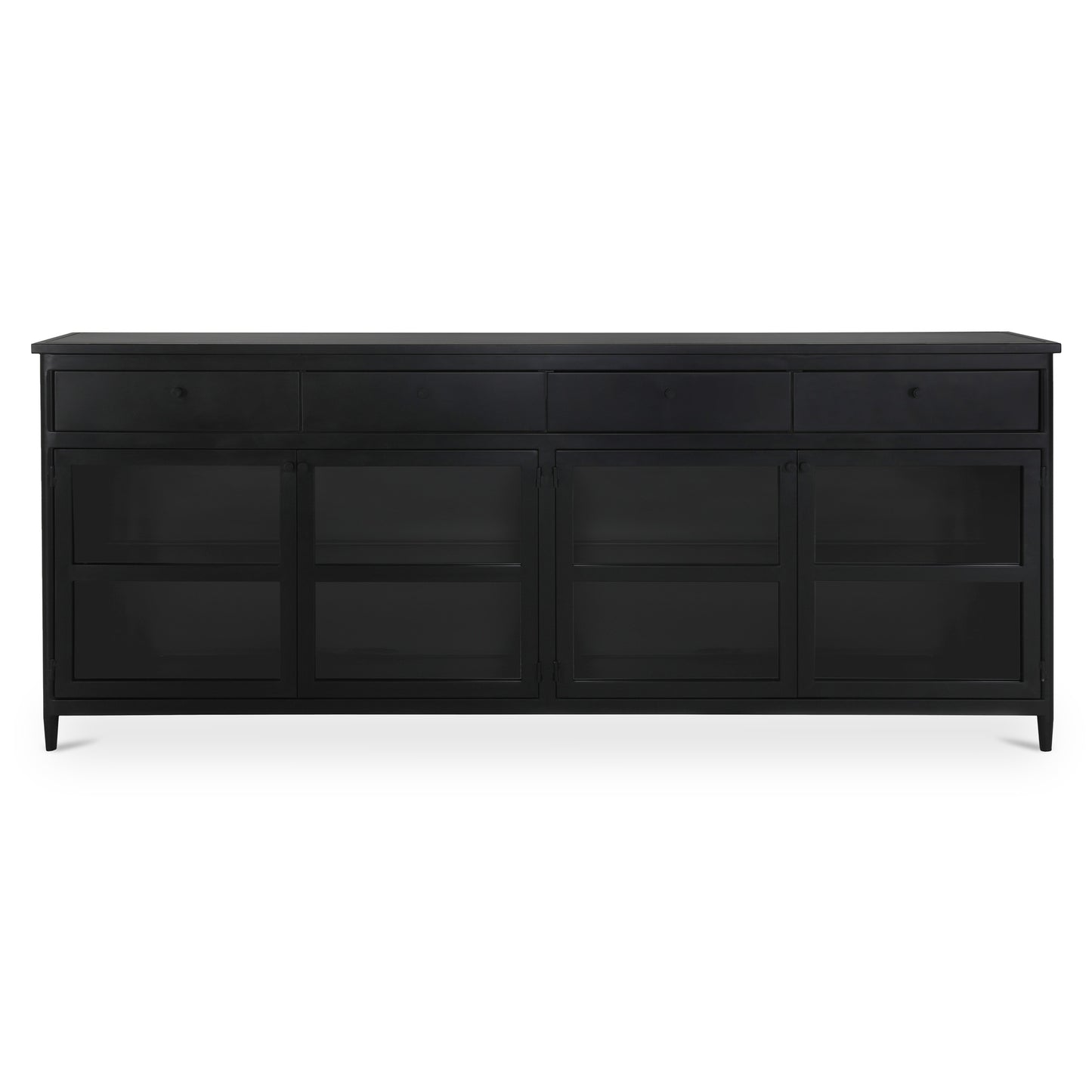 Henry Metal Sideboard Black