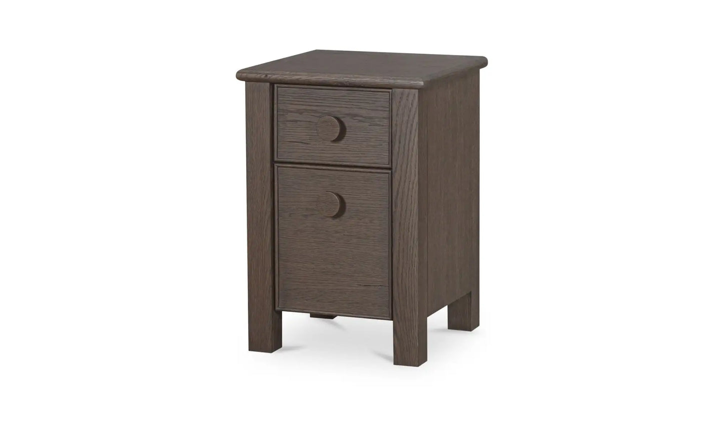 Loren Small Nightstand Dark Brown