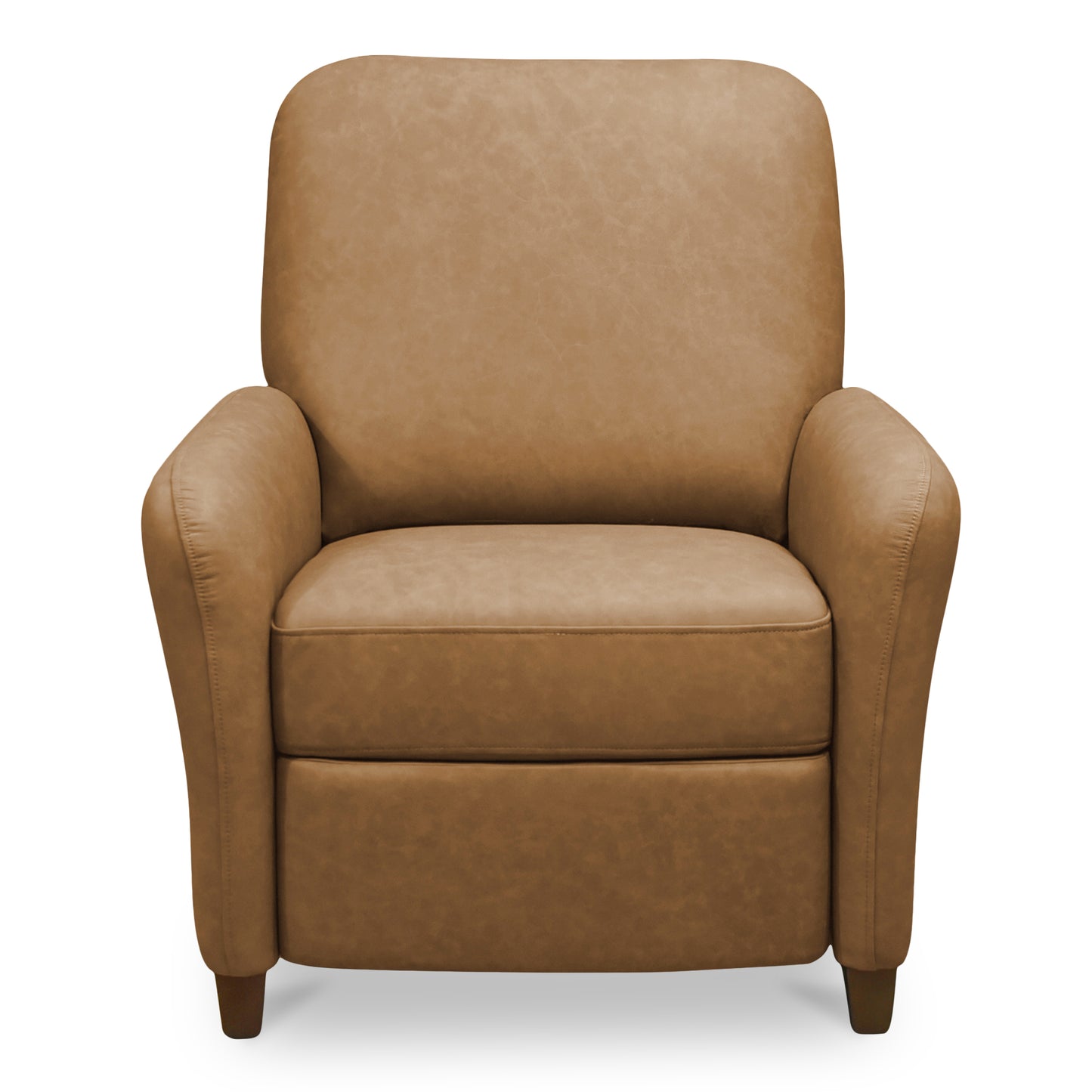 Luna Recliner Chair Tan Leather
