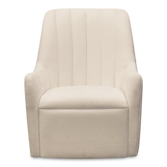 Bowie Swivel Chair White