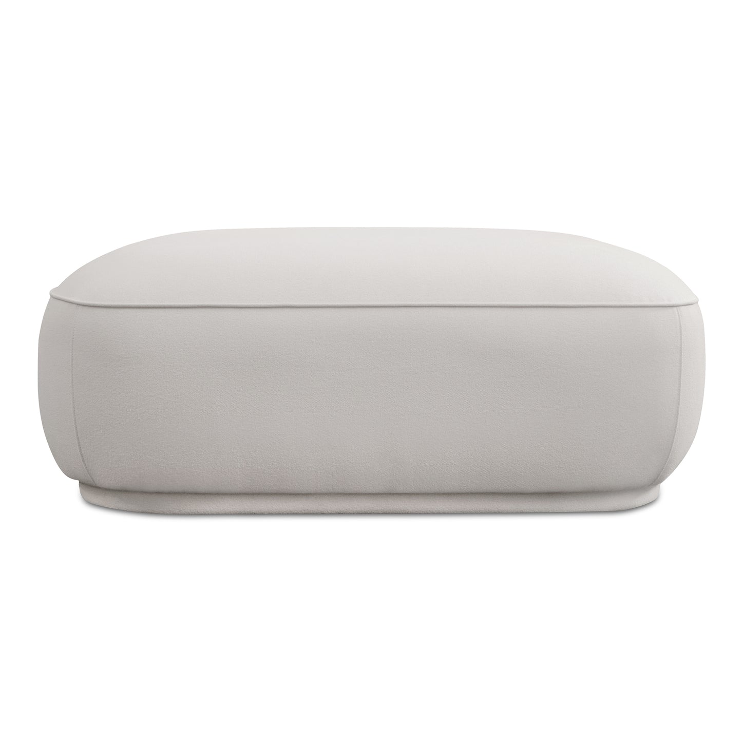 Marion Square Ottoman White