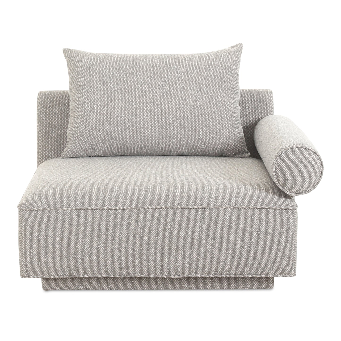 Rosello Right Arm Facing Chair Light Grey