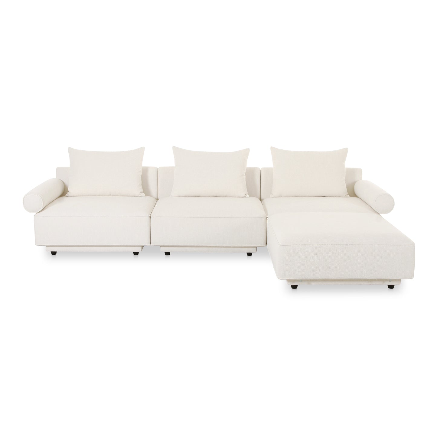 Rosello Lounge Modular Sectional White