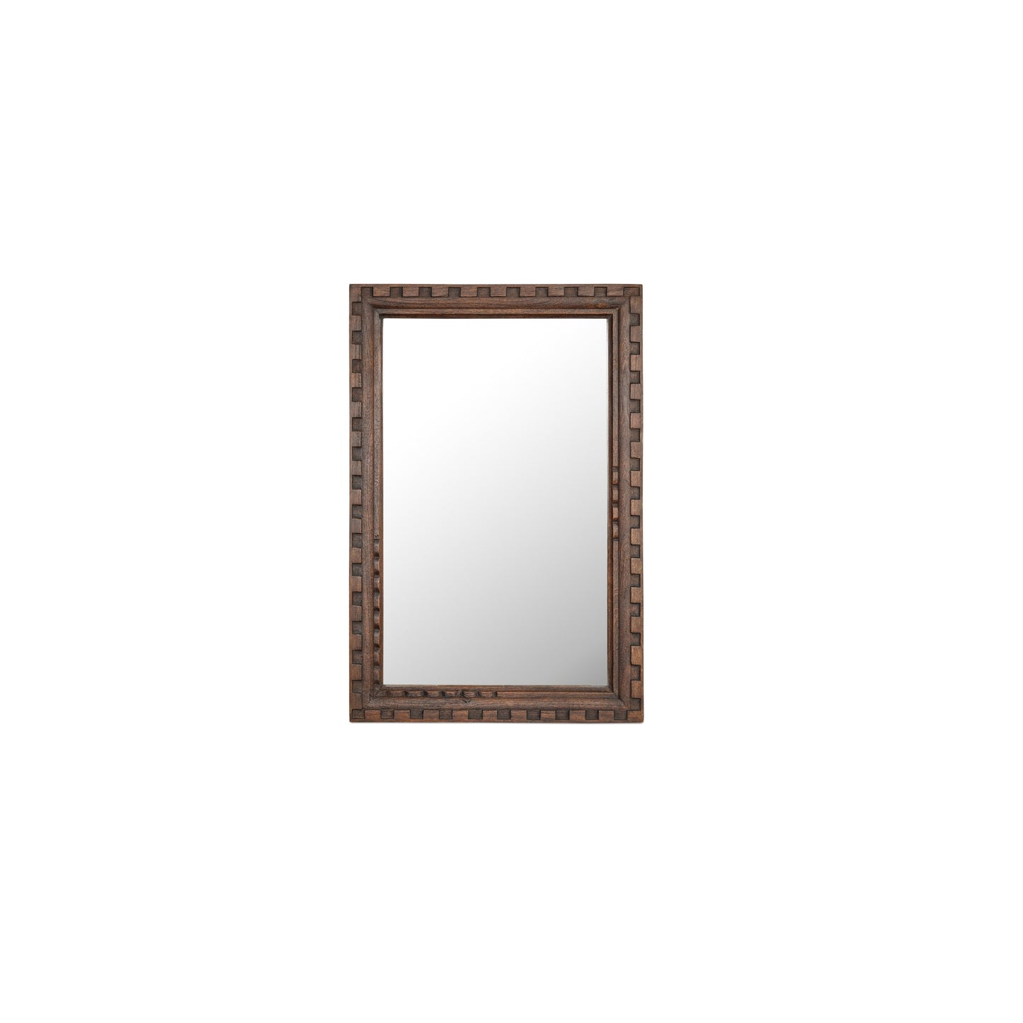 Holland Mirror Large Brown
