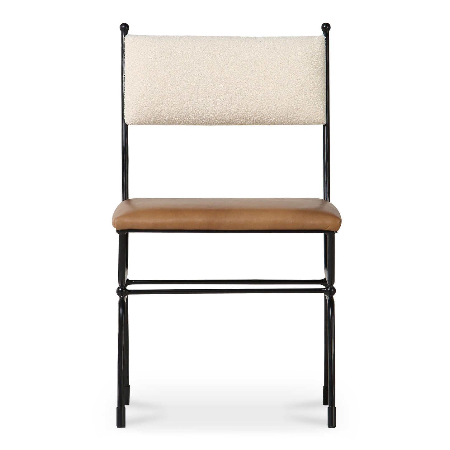 Posta Dining Chair Brown Leather