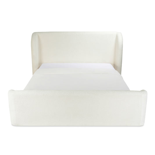 Sophia King Storage Bed Cream