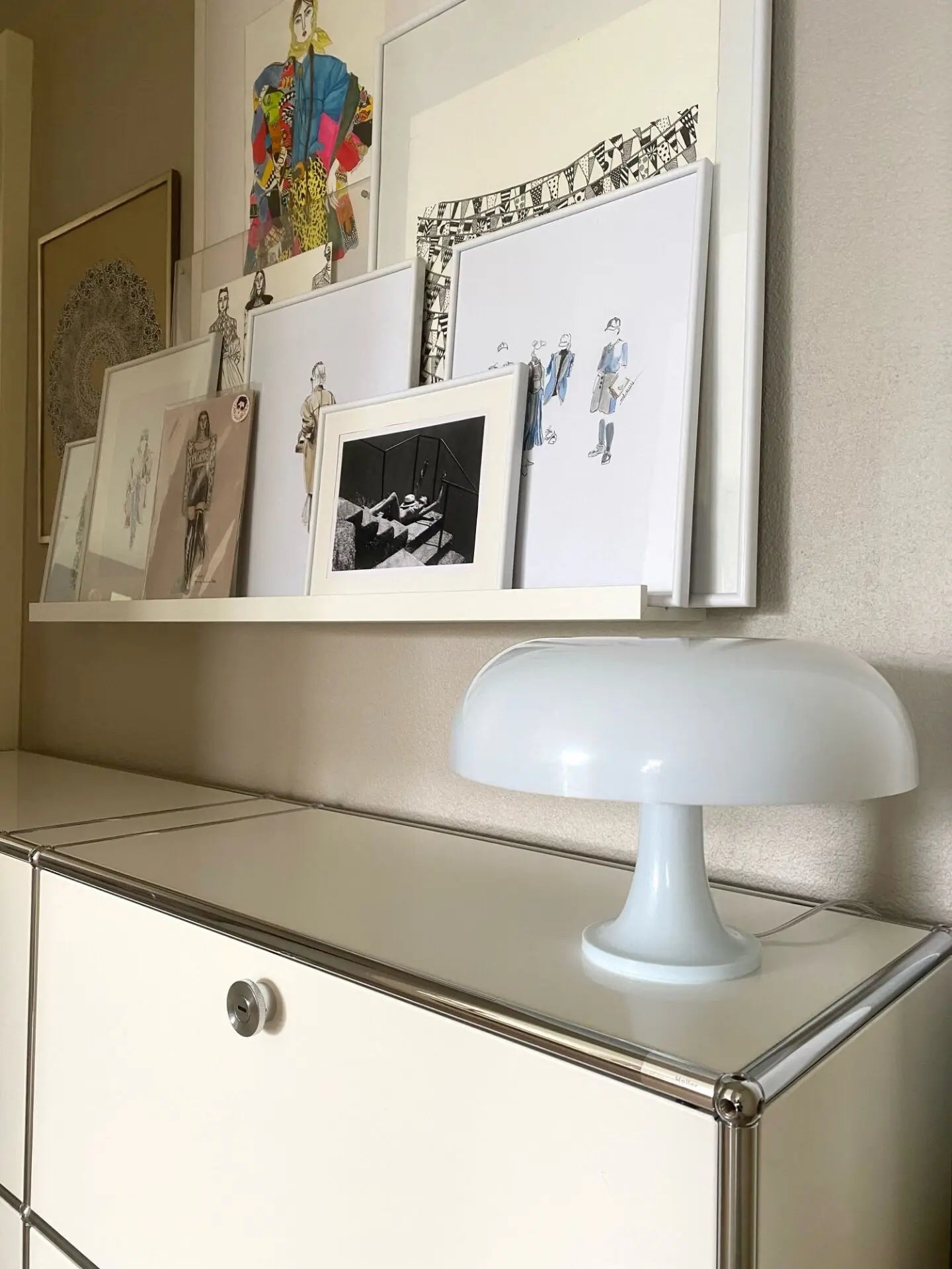 Lámpara de mesa "Mushroom Vintage"