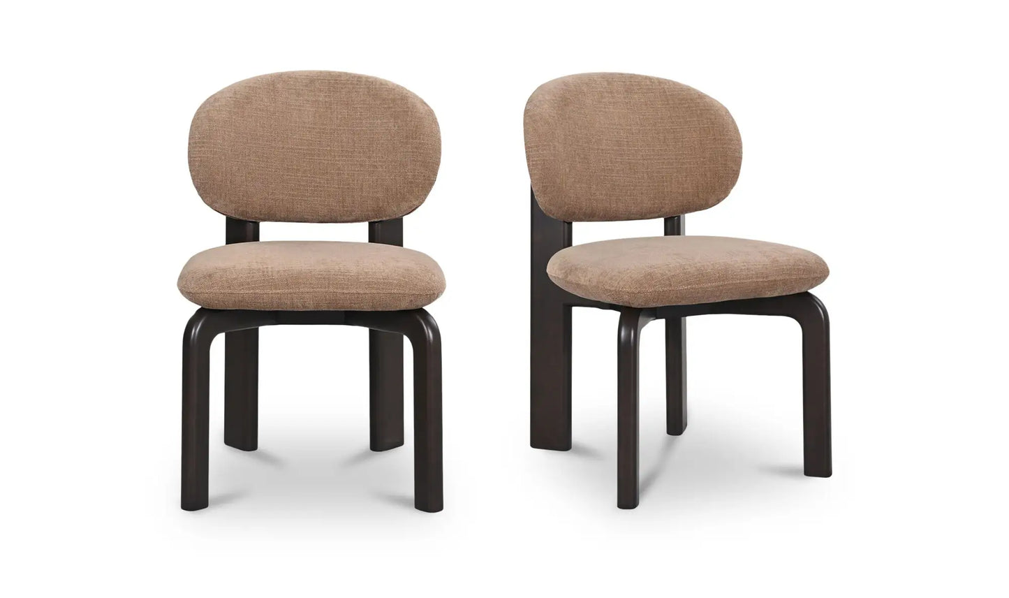 Sami Dining Chair Brown Set Of Two