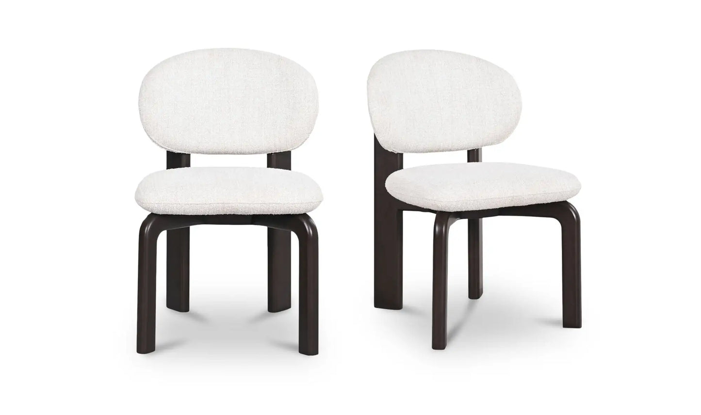 Sami Dining Chair White Set Of Two