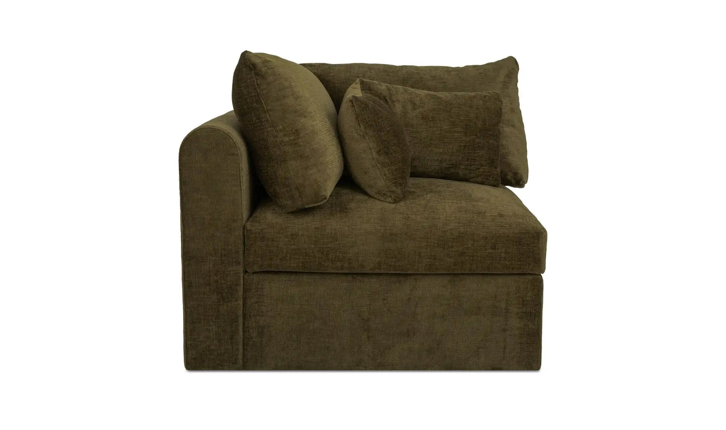 Swift Corner Chair Dark Green