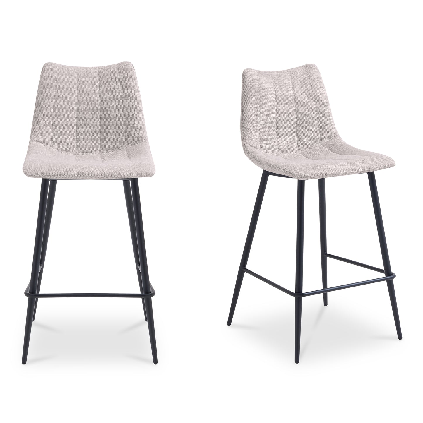 Alibi Counter Stool Beige-Set of Two