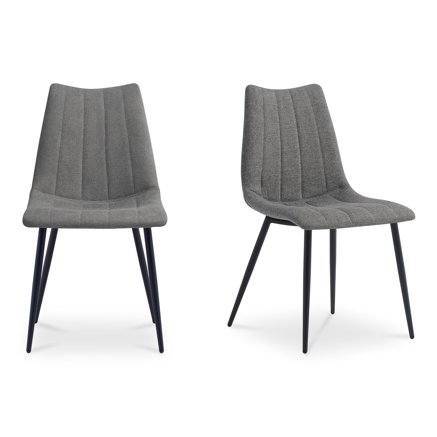 Alibi Dining Chair Dark Grey-Set of Two