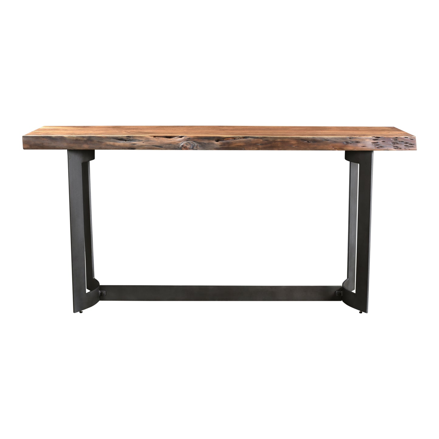 Bent Console Table Brown