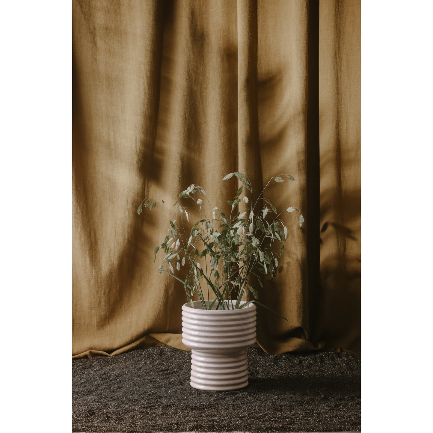 Ozen Vase Coastal White