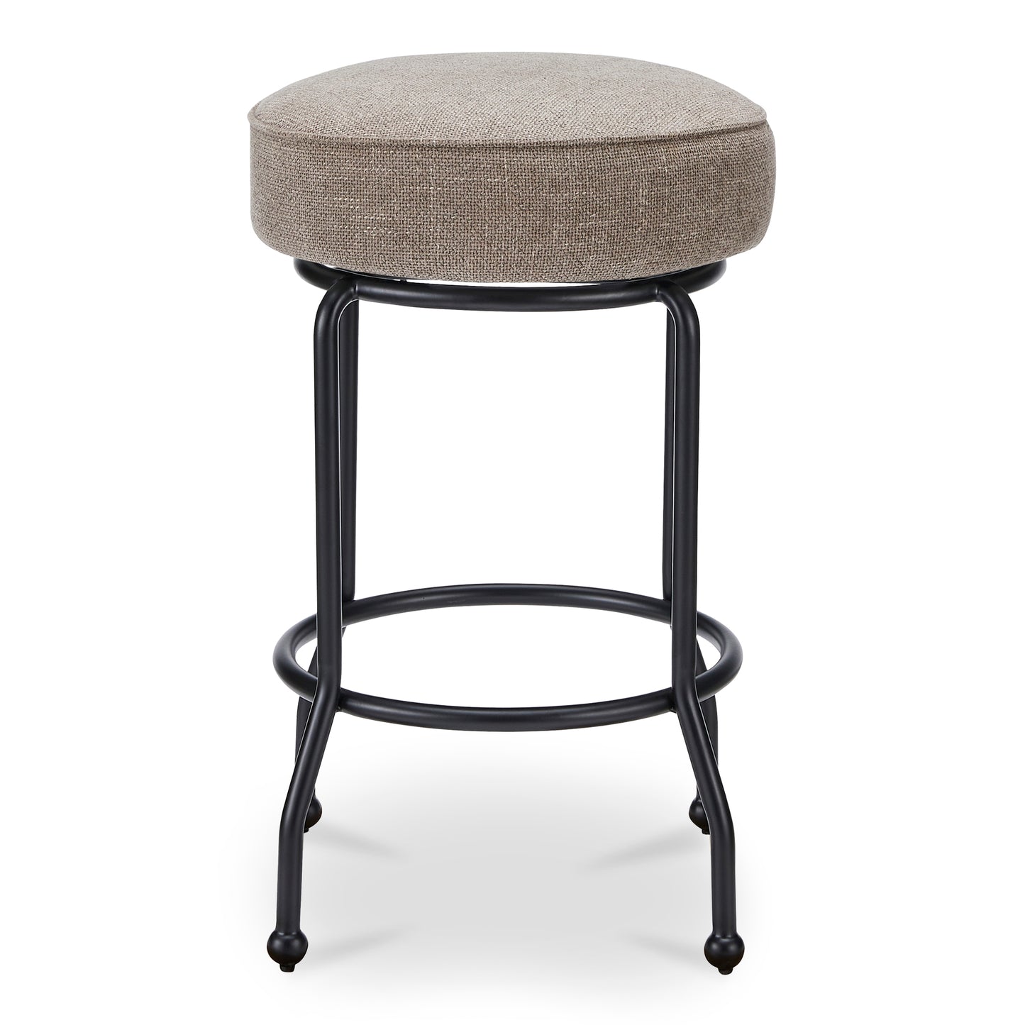 Kelsey Swivel Counter Stool Light Brown