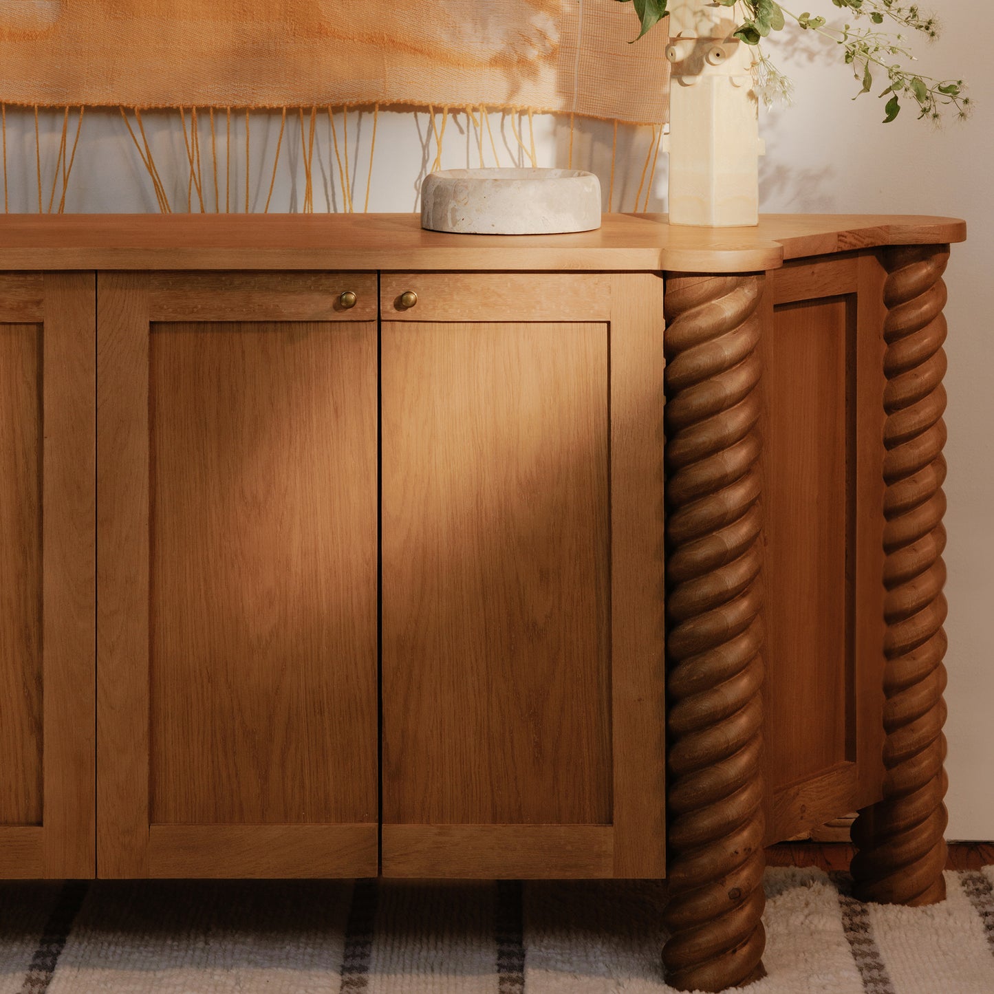 Treccia Sideboard Oak