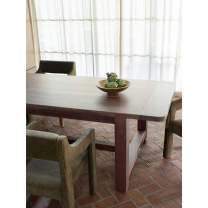 Wilson Dining Table Small Warm Brown