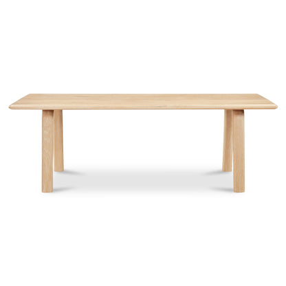 Malibu Dining Table White Oak