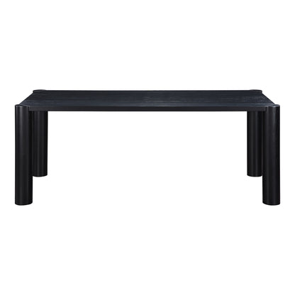 Post Small Dining Table Black