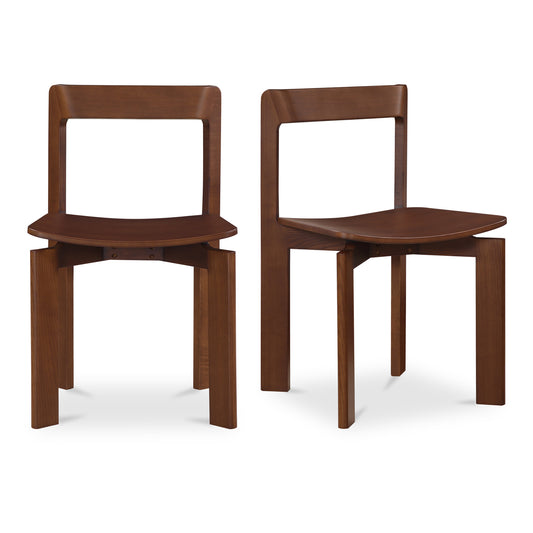 Daifuku Dining Chair Brown Ð Set Of Two