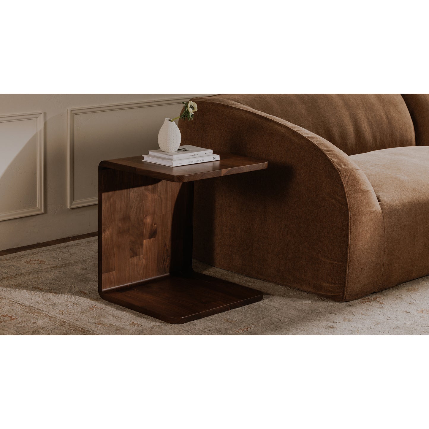 Carrie Side Table Walnut