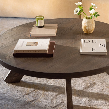 Alden Coffee Table Cool Brown