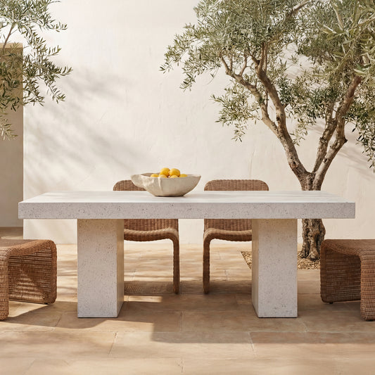 Antonius Outdoor Dining Table Terrazzo