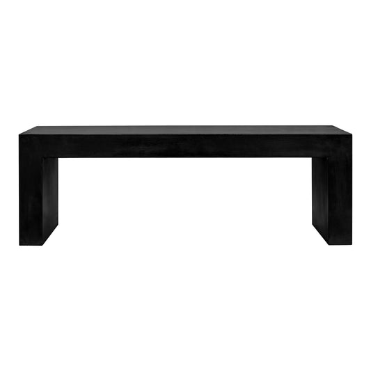 Lazarus Outdoor Bench Black