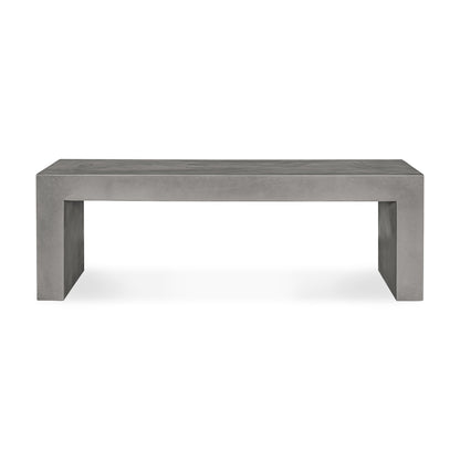 Lazarus Outdoor Bench Dark Grey