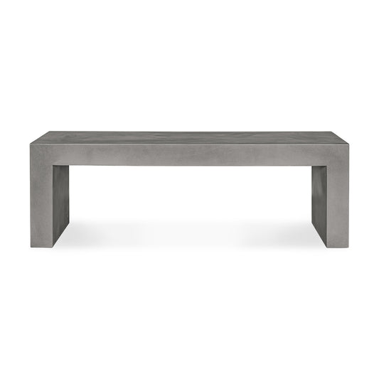 Lazarus Outdoor Bench Dark Grey