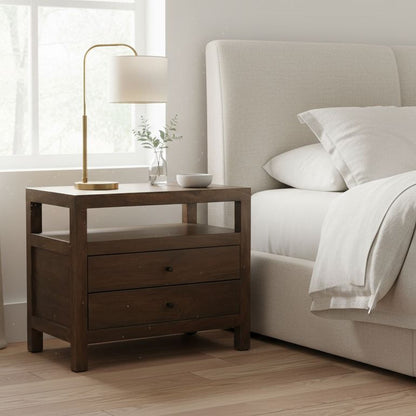 Windsor Nightstand Dark Brown