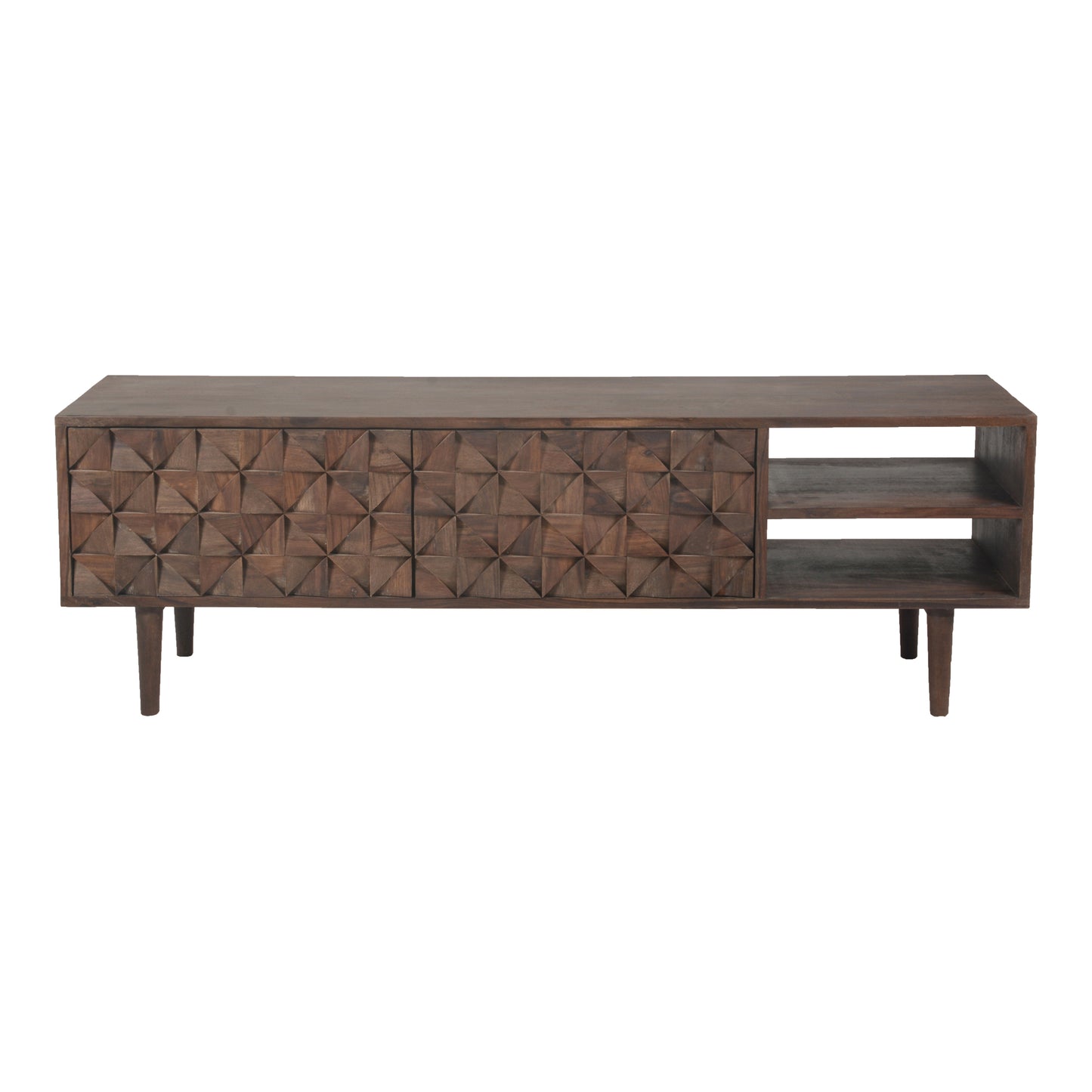 Pablo Entertainment Unit Dark Brown