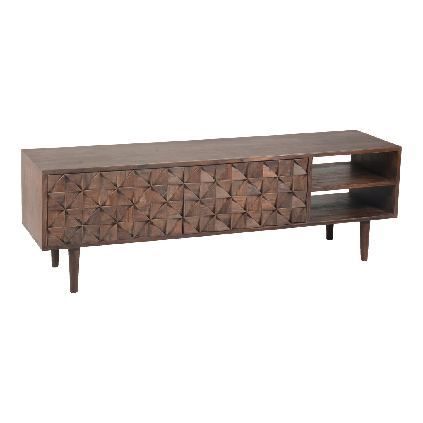 Pablo Entertainment Unit Dark Brown