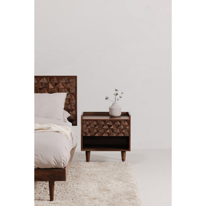 Pablo King Bed Brown