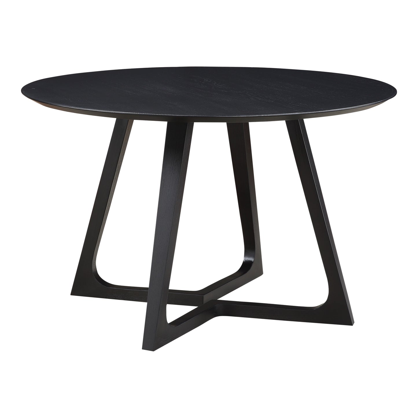 Godenza Round Dining Table Black