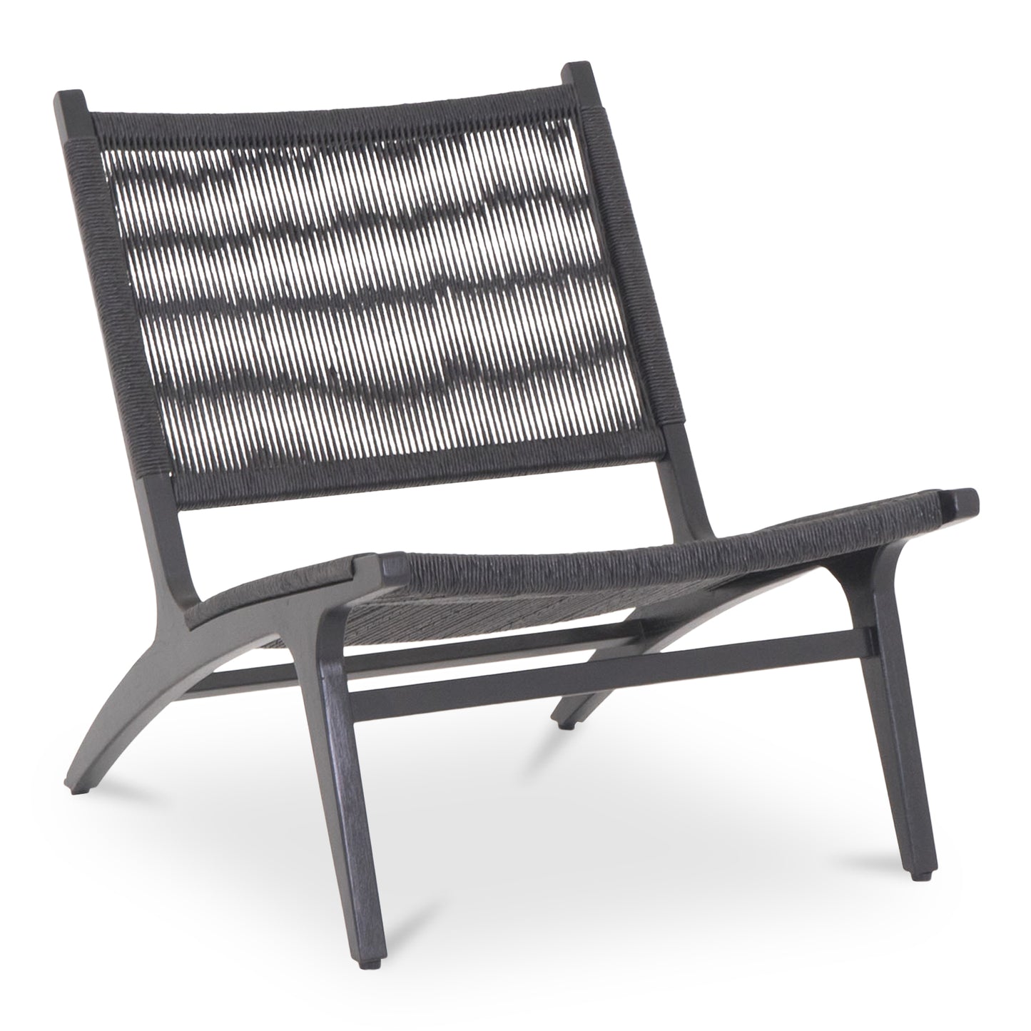 Palma Outdoor Lounge Chair Black